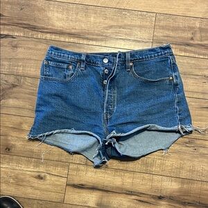 Levi's Dark Blue Women's Jean Shorts